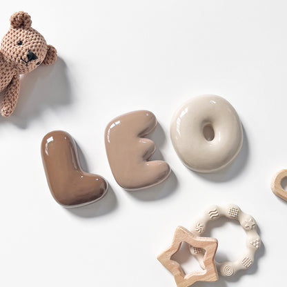 Glossy Bubble Letters