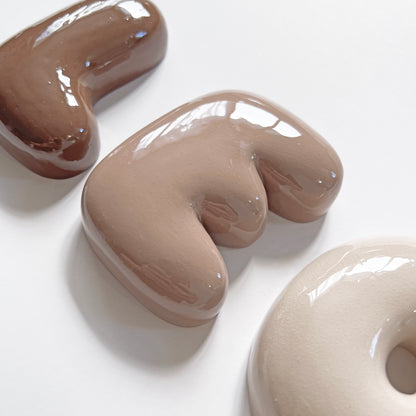 Glossy Bubble Letters