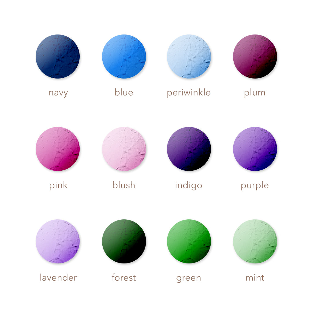Textured Bubble Letters